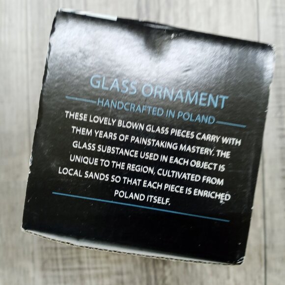 Blown Glass Ornament Hand Made in Poland - Picture 5 of 6